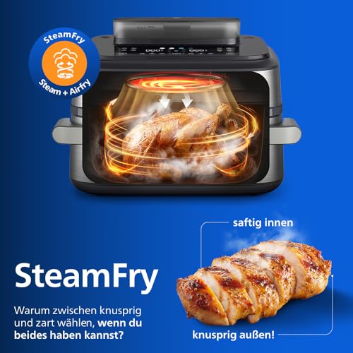 Philips Steam Airfryer 5000 Megabasket NA565
